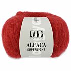 Lang Yarns Alpaca Superlight - 62 kersrood - Wol Garen