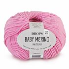 DROPS Baby Merino Uni Colour - 07 roze - Wol Garen