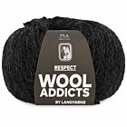 WoolAddicts Respect - 70 antraciet - Merino/Alpaca Garen
