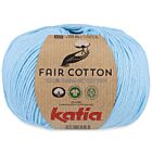 Katia Fair Cotton - 08 lichtblauw - Biologisch Katoengaren