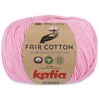 Katia Fair Cotton - 09 lichtroze - Biologisch Katoengaren