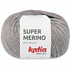 Katia Super Merino - 10 grijs - Wol/Acryl Garen