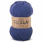DROPS Flora Uni Colour - 10 indigo - Wol Garen