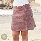 Patroon Gehaakte Rok "Rosalina" met waaierpatroon - Drops Design