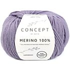 Katia Concept Merino 100% - 100 lavendel - Wol Garen