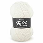 DROPS Fabel Uni Colour - 100 naturel - Wol Garen