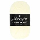 Scheepjes Chunky Monkey - 1005 cream - Acryl Garen