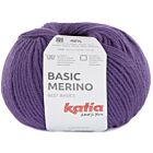 Katia Basic Merino - 101 donkerlila - Wol/Acryl Garen