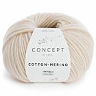 Katia Concept Cotton-Merino - 101 lichtbeige - Katoen/Merino Garen