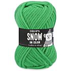 DROPS Snow Uni Colour - 103 papegaai groen - Wol Garen
