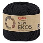 Katia New Ekos - 103 zwart - Gerecycled Polyester/Katoen Garen