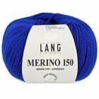 Lang Yarns Merino 150 - 106 koningsblauw - Merinowol Garen