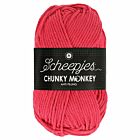 Scheepjes Chunky Monkey - 1083 candy apple - Acryl Garen