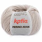 Katia Merino Aran - 11 zeer lichtbeige - Merinogaren