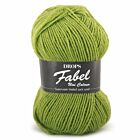 DROPS Fabel Uni Colour - 112 appelgroen - Wol Garen
