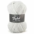 DROPS Fabel Uni Colour - 114 licht parelgrijs - Wol Garen