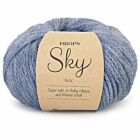 DROPS Sky Mix - 12 denimblauw - Wol Garen