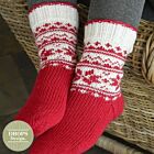 Patroon Gebreide Sokken "Merry & Warm" Kerst - Drops Design