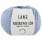 Lang Yarns Merino 120 - 123 zilvergrijs - Merinowol Garen