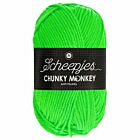 Scheepjes Chunky Monkey - 1259 neon green - Acryl Garen
