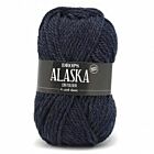 DROPS Alaska Uni Colour - 12 marineblauw - Wol Garen