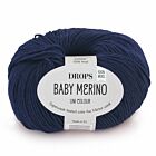 DROPS Baby Merino Uni Colour - 13 marineblauw - Wol Garen