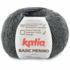 Katia Basic Merino - 14 donkergrijs - Wol/Acryl Garen