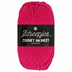 Scheepjes Chunky Monkey - 1435 magenta - Acryl Garen