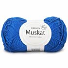 DROPS Muskat Uni Colour - 15 koningsblauw - Katoen Garen