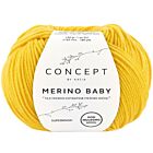 Katia Concept Merino Baby - 153 signaalgeel - Wol Garen