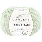 Katia Concept Merino Baby - 155 bleekgroen - Wol Garen