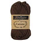 Scheepjes Catona 50 gram - 162 black coffee - Katoen Garen