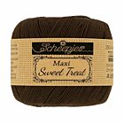Scheepjes Maxi Sweet Treat - 162 black coffee - Gemerceriseerd Katoen