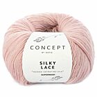 Katia Concept Silky Lace - 164 lichtroze - Merino/Zijde Garen