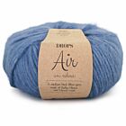 DROPS Air Uni Colour - 17 denimblauw - Wol Garen