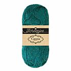 Scheepjes Catona Shine - 401 Dark Teal - Rainbow - Katoengaren met Glitterdraad