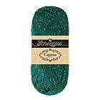 Scheepjes Catona Shine - 401 Dark Teal - Silver - Katoengaren met Glitterdraad