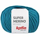 Katia Super Merino - 18 petrolblauw - Wol/Acryl Garen