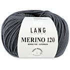 Lang Yarns Merino 120 - 203 steengrijs - Merinowol Garen