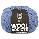 WoolAddicts Fire - 21 kristalblauw - Merinowol Garen
