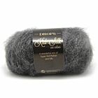 DROPS Kid-Silk Uni Colour - 22 asgrijs - Mohair Garen