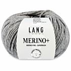 Lang Yarns Merino Plus - 224 grijs mix - Merinowol Garen