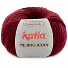 Katia Merino Aran - 23 donker wijnrood - Merinogaren