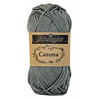 Scheepjes Catona 50 gram - 242 metal grey - Katoen Garen