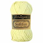 Scheepjes Softfun - 2496 zachtgeel - Katoen/Acryl Garen