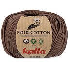 Katia Fair Cotton - 25 bruin - Biologisch Katoengaren
