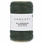 Katia Concept 50 Mohair Shades - 25 donkergroen - Mohair Garen