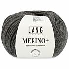 Lang Yarns Merino Plus - 270 donkergrijs mix - Merinowol Garen
