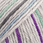 DROPS Fiesta Long Print - 28 zilver schemerlicht - Wol Garen