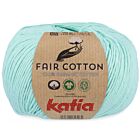 Katia Fair Cotton - 29 licht pastelblauw - Biologisch Katoengaren